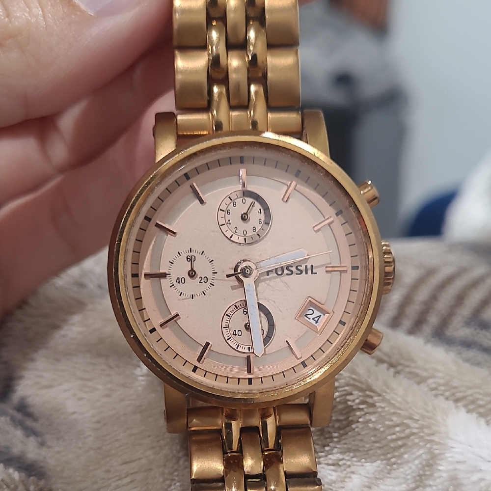 Fossil ES3380 Watch Rose Gold
